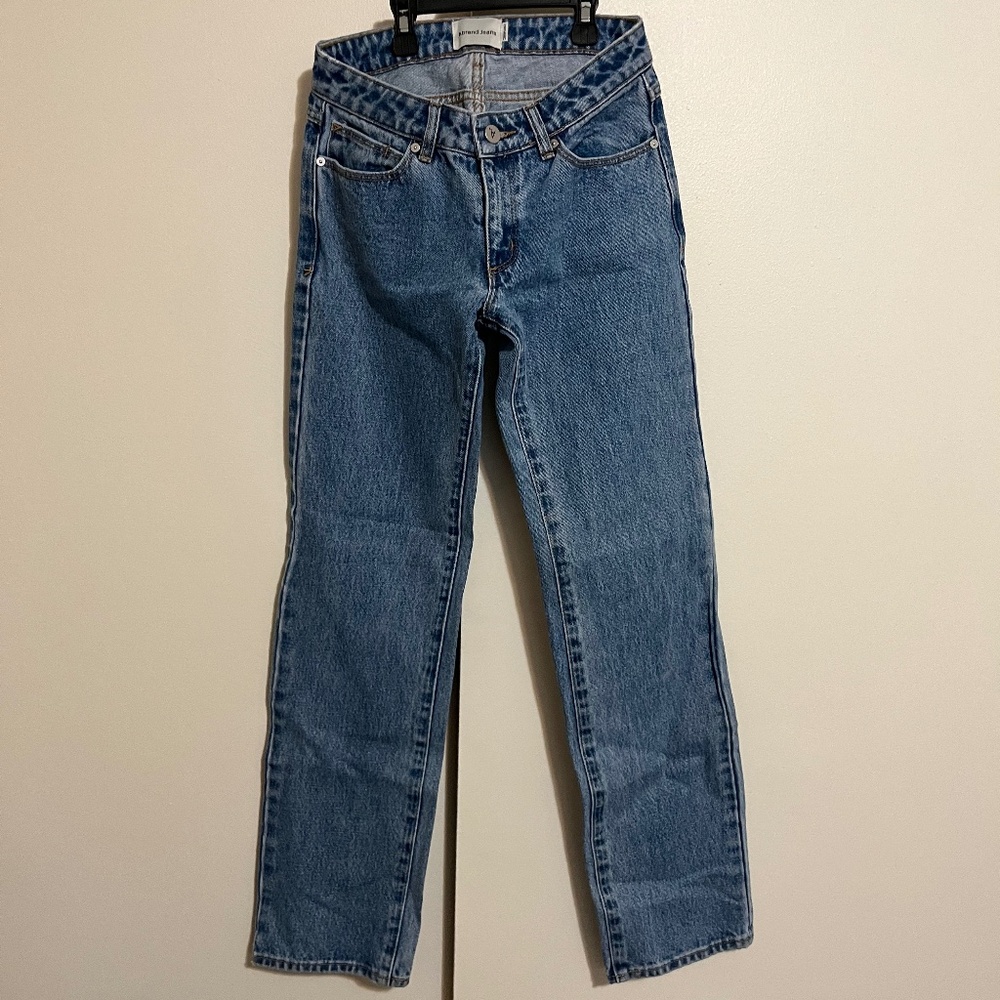Women's Abrand Jeans 99 Low Straight